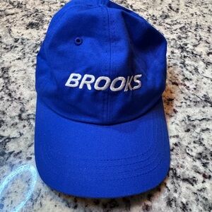 Brooks Running Hat Royal Blue “Let’s Run There” Adjustable